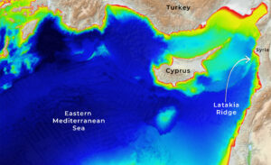Latakia Ridge, site of Atlantis City.